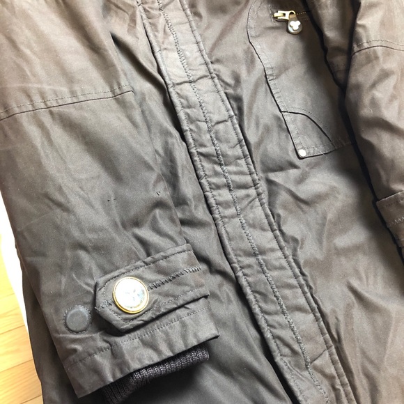 Aritzia TNA Winter Long Parka Dark Brown - Picture 12 of 15